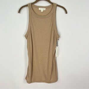 2/$30 Treasure & Bond Tan Women’s Rib Tank Top sz Large NWT